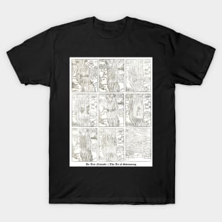 Vintage The Art of Swimming Print T-Shirt